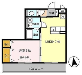 シャルマン　シャンブルの物件間取画像